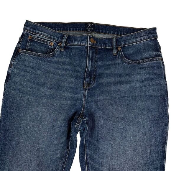J. Crew Slim Boyfriend Jean size 32 Petite Denim - Picture 5 of 9